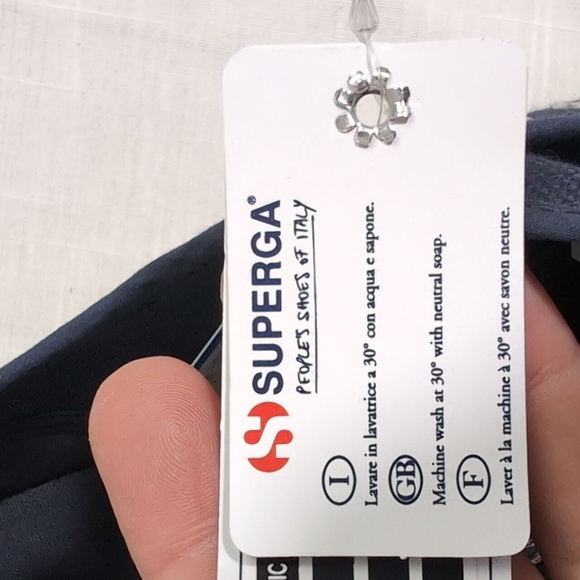 Superga sneaker shoes 2750 Cotu Classic, Navy blue, men 's Size 13, NWT - Picture 11 of 12